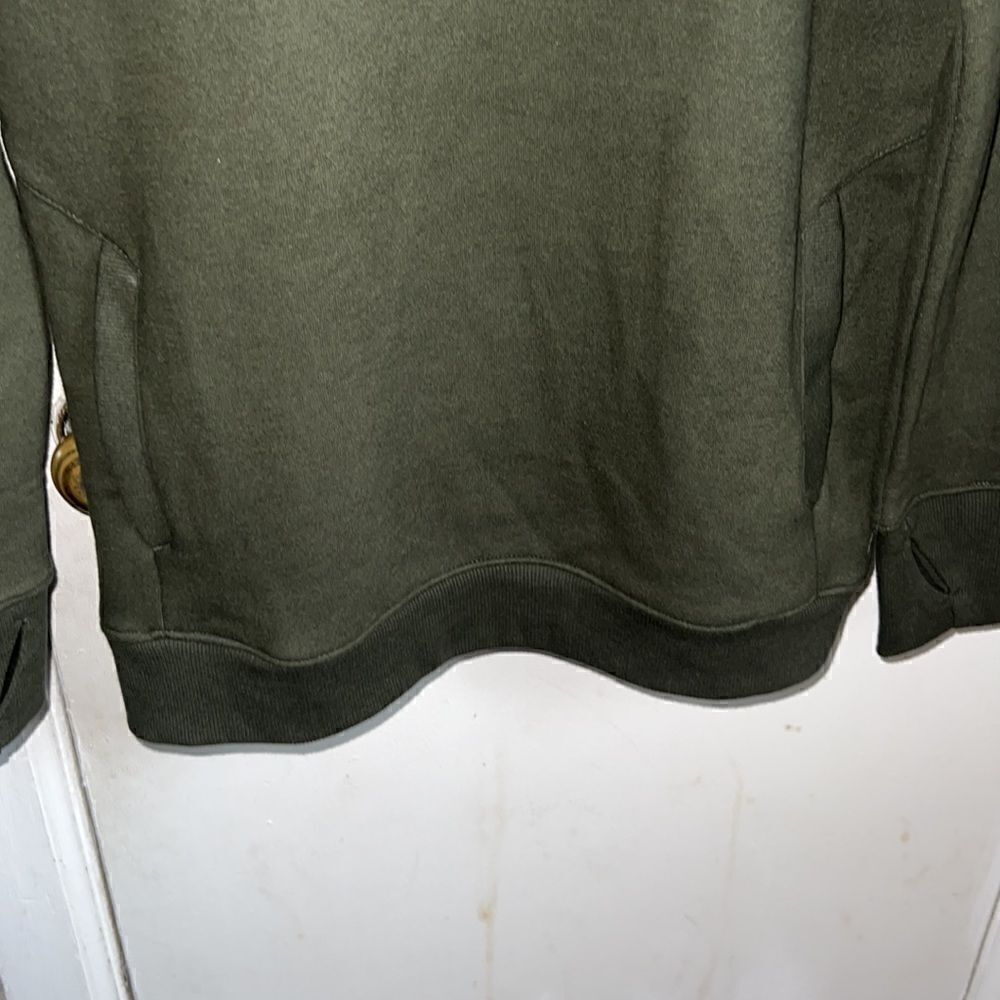 ALL IN MOTION Olive Green Fleece Pullover Sweater-XL NWT - Picture 4 of 8